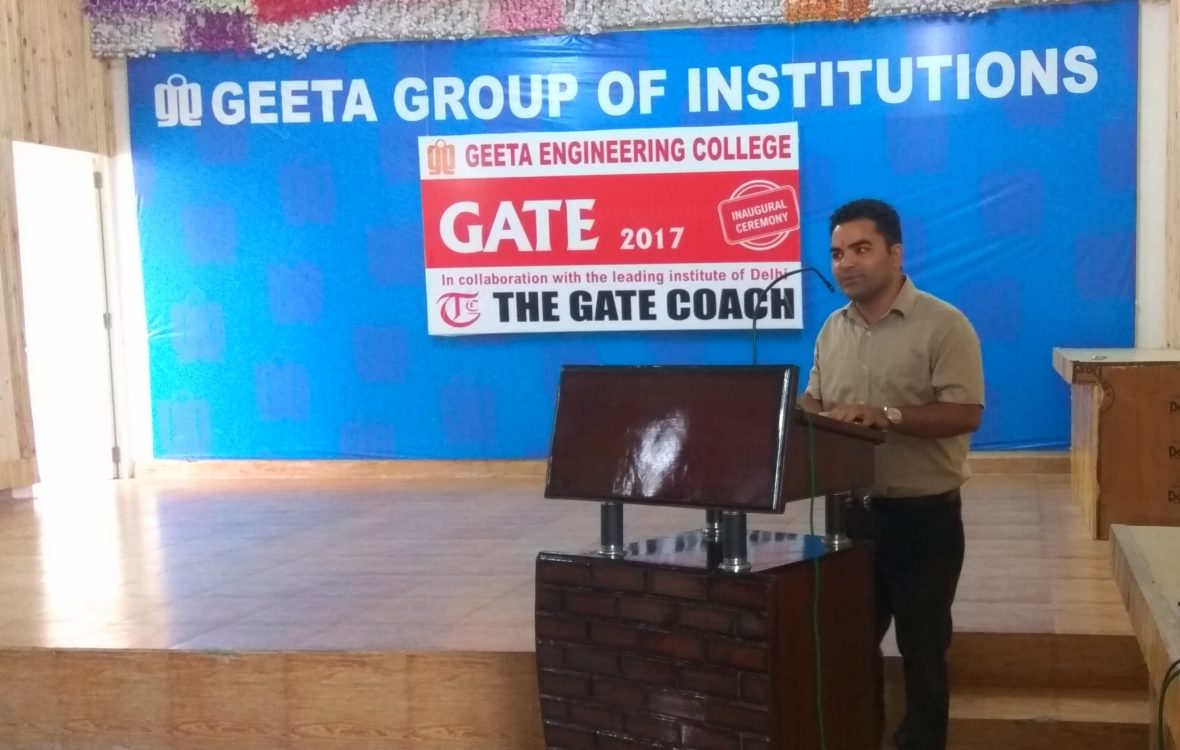 Workshop - Geeta Engineering College